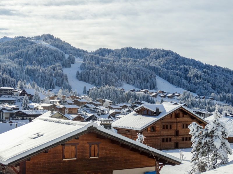 © Chalets des Gets en hiver - OT Les Gets