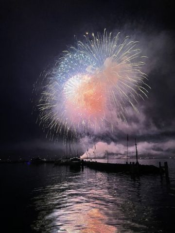 © Feux d'artifice du 15 août - Evian Tourisme et Congrès