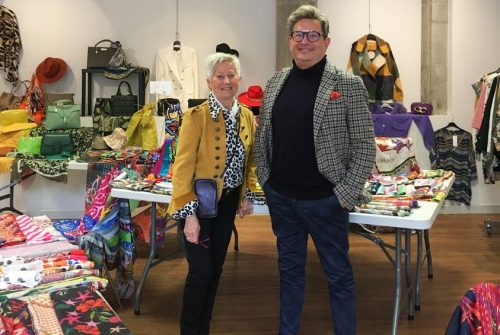 Collection automne/hiver des Soieries Lyonnaises.