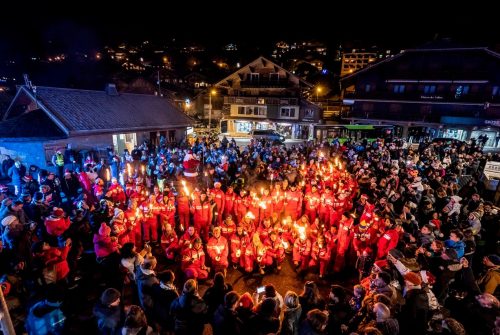 Le Père Noël arrive à Châtel !