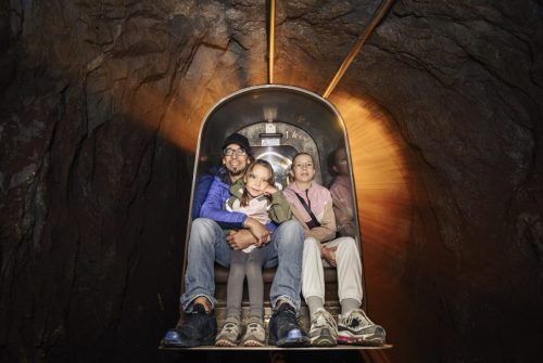 Visite des Mines de Sel de Bex