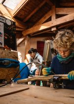 Atelier bâton de marche