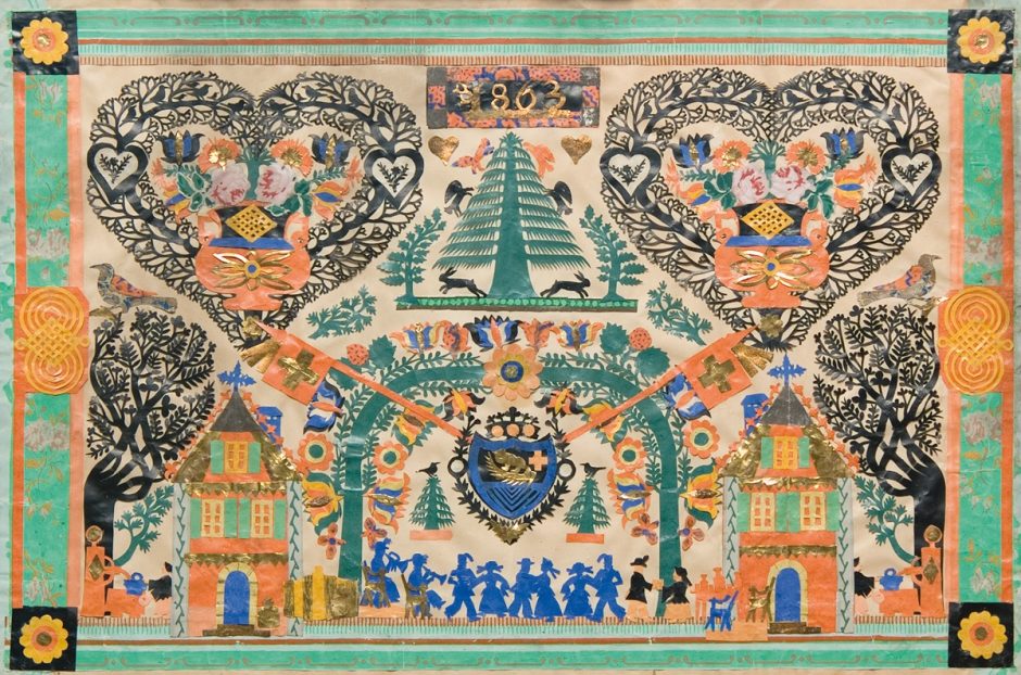 © Centre Suisse du Papier Découpé et Musée du Pays d'Enhaut_Château-d'Oex - Pays d'Enhaut