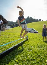 Initiation à la slackline