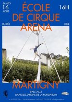 Représentation de l'école de cirque Arena