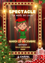 Spectacle enfants "Le Noël de Lola"