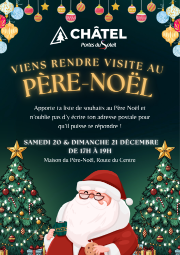 © Viens rendre visite au Père Noël_Châtel - Châtel Tourisme