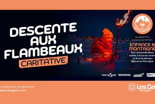 Descente aux flambeaux caritatives