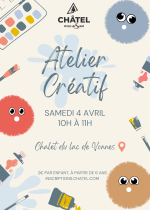 Atelier créatif de Pâques (+ de 6 ans)