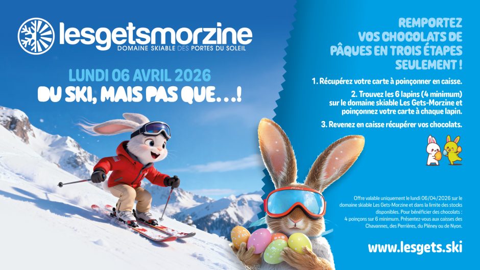 © Pâques s’invite sur les pistes !_Les Gets - SOLEGETS