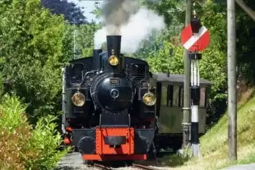 Le musée chemin de fer Blonay Chamby fait revivre les trains à vapeur entre Montreux et la gare de Blonay.